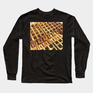 Waffle House Waffle Closeup Long Sleeve T-Shirt